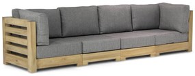 Santika Levante lounge tuinbank 4-delig