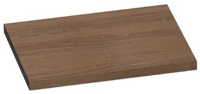 BRAUER MFC Wastafelblad - 60x46x4cm - zonder kraangat - MFC - legno viola 2426-36