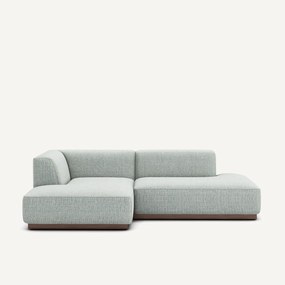 Linkse hoekbank in gespikkelde stof, Jacopo