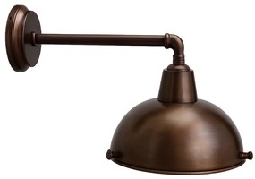 Muurlamp Parklane Antiek Donker Koper