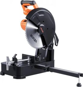 VEVOR Verstekzaag met 355 mm roestvrijstalen koudzaagblad en 3500 W borstelloze motor en 750–1200 tpm, metalen verstekzaag voor vierkante en platte metalen buizen, I-vormig staal