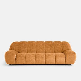 4-zits bank van dik fluweel Nuria