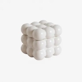 Ivar Decoratieve Keramische Doos 10,5 Cm - Sklum