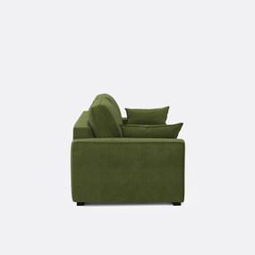 Bank-bed fluweel, mousse Cécilia