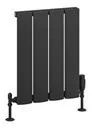 Eastbrook Malmesbury radiator 35x50cm aluminium 340W antraciet