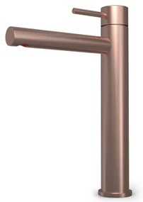 Hotbath BUDDY Wastafelmengkraan - hoog model - Geborsteld koper PVD B103HBCP