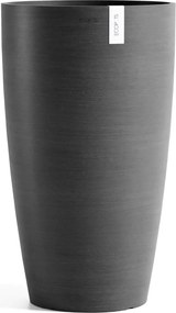 Ecopots bloempot Stockholm High 60- Rond - Dark Grey - Diameter 35 x H60 cm