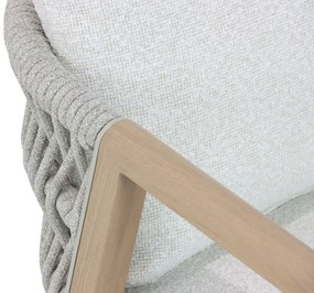 Tuinstoel Aluminium/rope Taupe-naturel-bruin Santika Indah