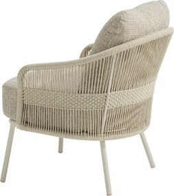 4 Seasons Outdoor Corfu low dining tuinstoel Linen Tuinstoel   beige weerbestendig
