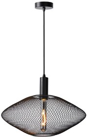 Lucide Mesh hanglamp 45cm 1x E27 zwart