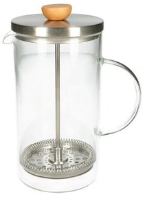 Cafetière, French press, roestvrijstaal, thee/koffie, 1 L
