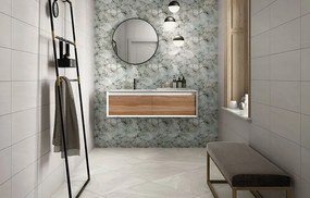 Vloertegel 60x120 Cm Natuursteenlook Volcano Salina Licht Grijs PS33
