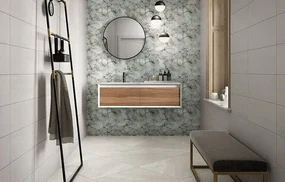 Vloertegel 60x120 Cm Natuursteenlook Volcano Salina Licht Grijs PS33