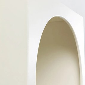 Kare Design Paco Smalle Kast Organische Vorm - 48x32x180cm.