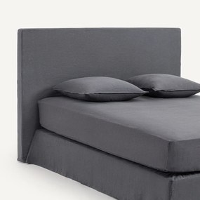 Hoes in zuiver linnen voor hoofdbord Stadia, hoogte 120 cm