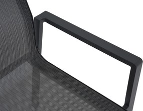 Tuinstoel Aluminium Grijs-antraciet Timo