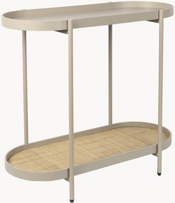 Wandtafel Amaya met rotan plank