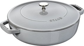 Staub Braisers Sauteerpan Chistera 28 cm / 3,7 l, Grafietgrijs - Braisers - Staub