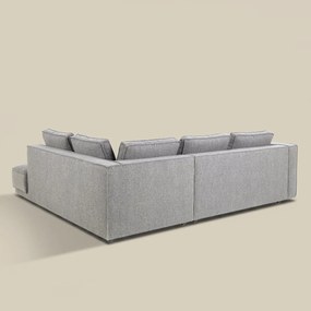 Hoekbank Grijs Boucle Hoek Rechts