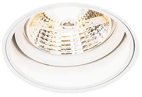 Set van 6 Moderne inbouwspot wit trimless - Impact 70 GU10 Binnenverlichting Lamp