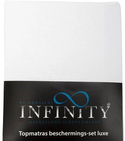 Goossens Boxspringbeschermingsset Infinity Bbs Luxe 8-13 Cm, (molton + hoeslaken) 80 x 200 cm