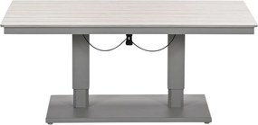 Garden Impressions Brugge verstelbare loungetafel 150x87 cm - taupe