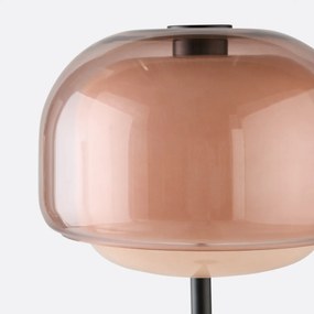 Vloerlamp van gekleurd glas, Kinoko