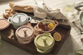 Staub Ceramique Cocotteset Macaron 6-delig, Rond, Gemengde kleuren, Keramiek - Ceramique - Staub