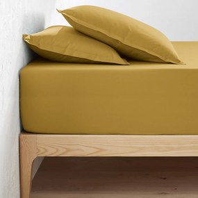 Hoeslaken van perkal katoen, 80 draden, 35 cm kop, Scenario