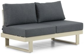 Hoek loungeset 6 personen Aluminium Taupe  Lifestyle Garden Furniture Lorenzo
