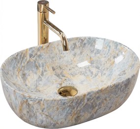 Opzetwastafel REA Amelia Ruststone 48