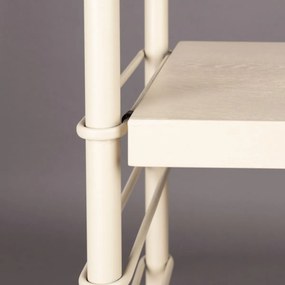 Dutchbone Iron Beige Stellingkast Verstelbare Planken - 90x36x180cm.