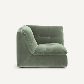 Modulaire 90° hoek in fluweel, GIULIANO