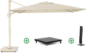 Platinum Challenger T² Premium 260x350 (incl. voet + hoes) Champagne