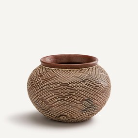 Vaas in aardewerk, H29 cm, Mavazi