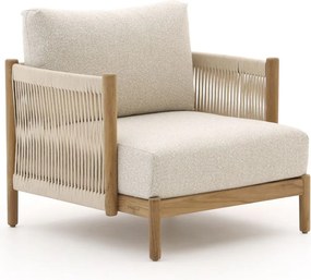 Lounge tuinstoel | Zavelli Convivia | Teakhout | Grijs | Kees Smit Tuinmeubelen