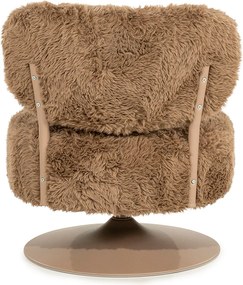 Fauteuil Draaibaar Taupe