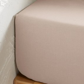 Hoeslaken in katoen, omslag 30 cm, Plantaardige verftechniek