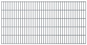 vidaXL Dubbelstaafmat 2,008x1,03 m grijs
