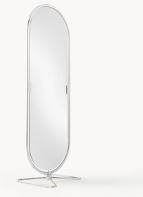 Ovale vloerspiegel System 1-2-3, design Verner Panton