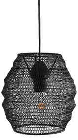 Hanglamp van ijzergaasØ20 cm, Mita