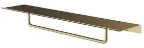 Hotbath &MORE Handdoek Rek - 40cm - voor planchet serie - Geborsteld messing PVD SHA04BBP