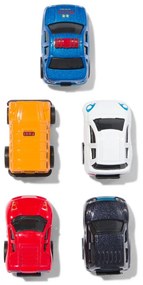 HEMA Metalen Race Autos - 5 Stuks