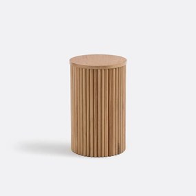 Bijzettafel van eiken en eikenfineer, Tamula