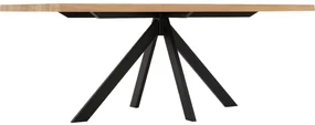Goossens Eettafel Blade, Boomstamblad 180 x 90 cm 5 cm dik