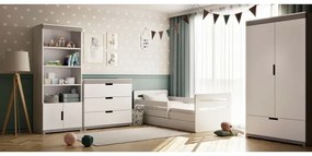 Peuter Wit  Eenpersoonsbed Kami - Voor kinderen Kinderen Peuter Junior 5056231742313 Children's Beds Home, 160x80, Nee, 10 cm schuim/kokos/boekweitmat