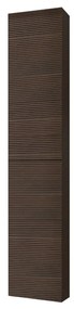 SaniGoods Lucille kolomkast donker walnoot 35x35x160cm