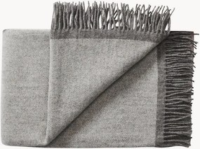 Wollen plaid Alrø met franjes