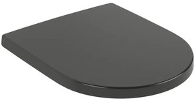 Villeroy & boch Subway 3.0 closetzitting m/quickrel. m/softclose pure black 8m42s1r7
