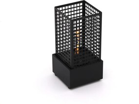 + 15% kassakorting | Tafelhaard voor buiten | Tenderflame Agni | Staal | Zwart | 18.5x18.5cm | Kees Smit Tuinmeubelen